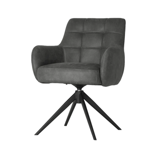 Krēsls Mate 62/58/83 cm antracīts - N1 Home