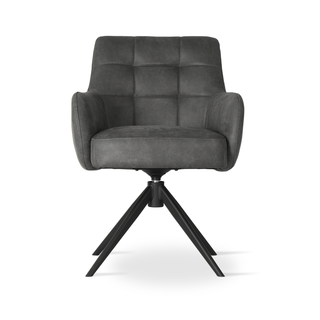 Krēsls Mate 62/58/83 cm antracīts - N1 Home