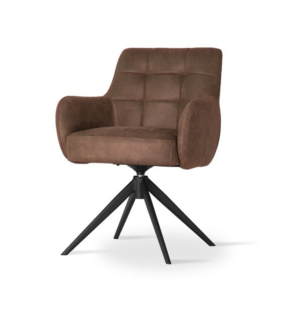 Krēsls Mate 62/58/83 cm brūns - N1 Home