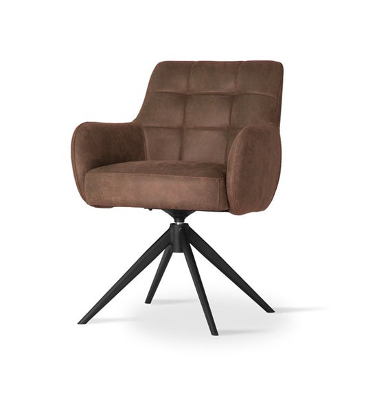 Krēsls Mate 62/58/83 cm brūns - N1 Home