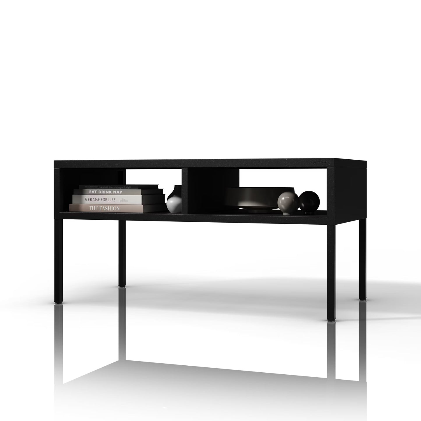 Kafijas galds Matti 90/45/45 cm melns - N1 Home