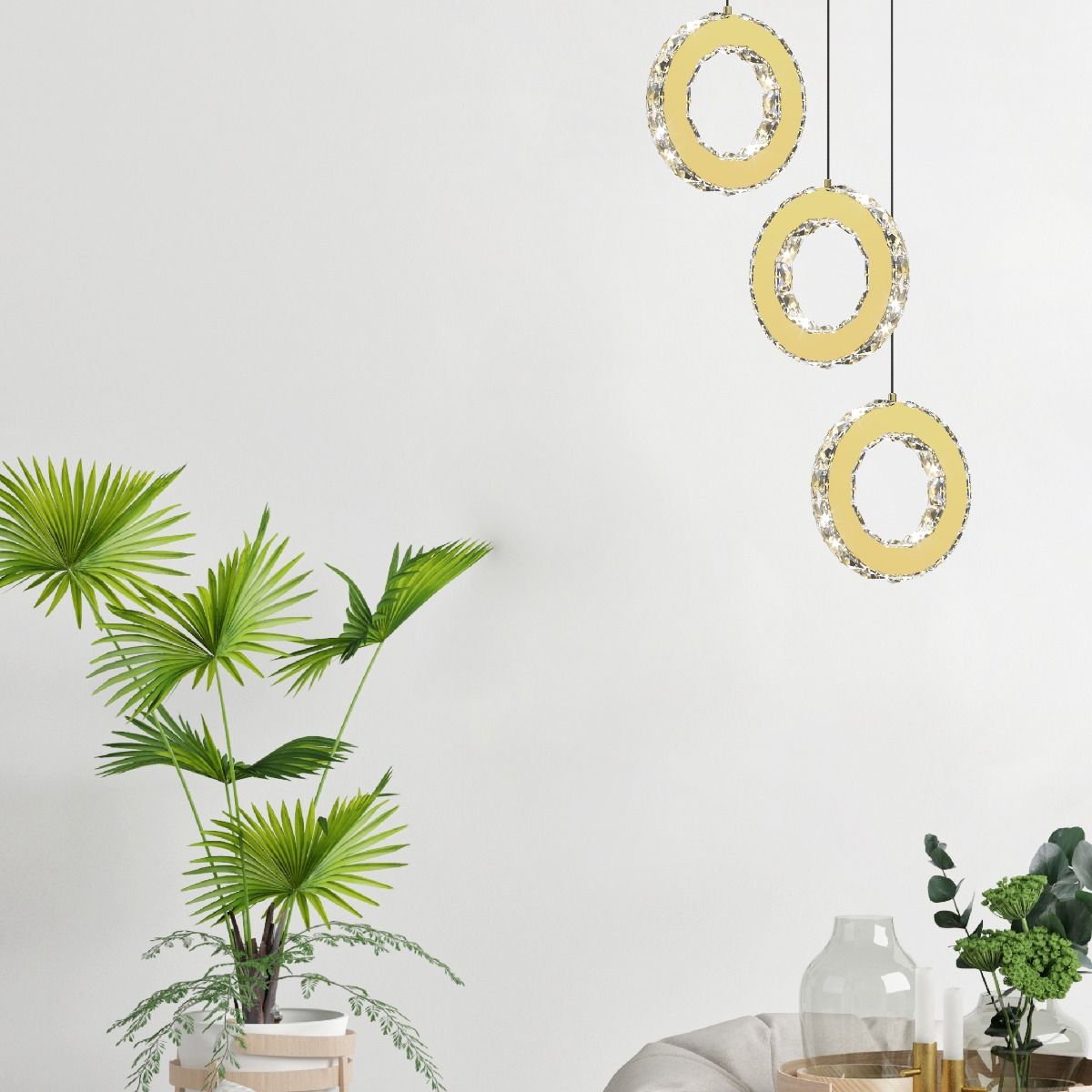 Piekaramā lampa Graff 20/150/18 cm zelts