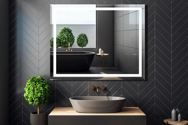 Spoguļi ar LED apgaismojumu Alt 60/80/100 cm x 80 cm x 2,5 cm - N1 Home