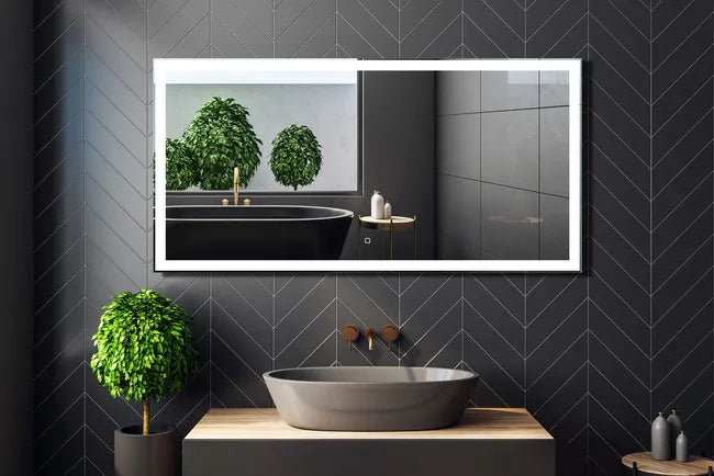 Spoguļi ar LED apgaismojumu Alt 60/80/100 cm x 80 cm x 2,5 cm - N1 Home