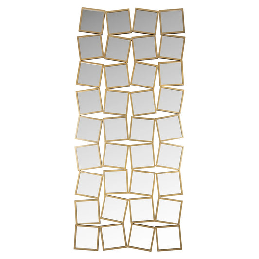 Spogulis Richmond Interiors Badia 220/112/2,5 cm zelts - N1 Home