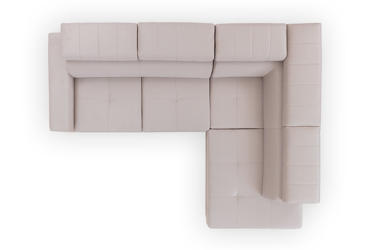 Dīvāns KORA 261/104-85/202 krēms - N1 Home