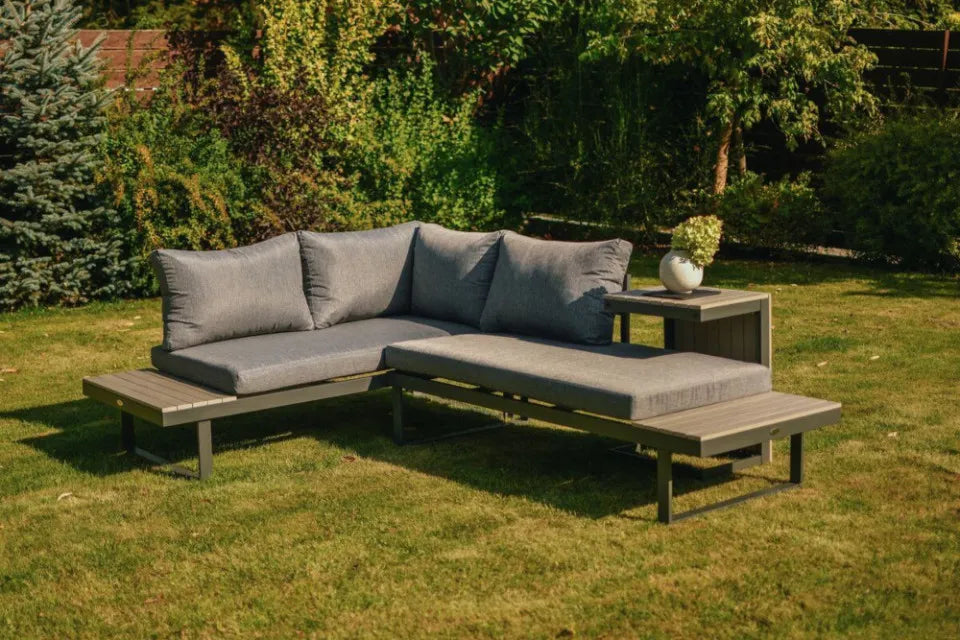 Dārza komplekts Tulis gaiši pelēks - N1 Home