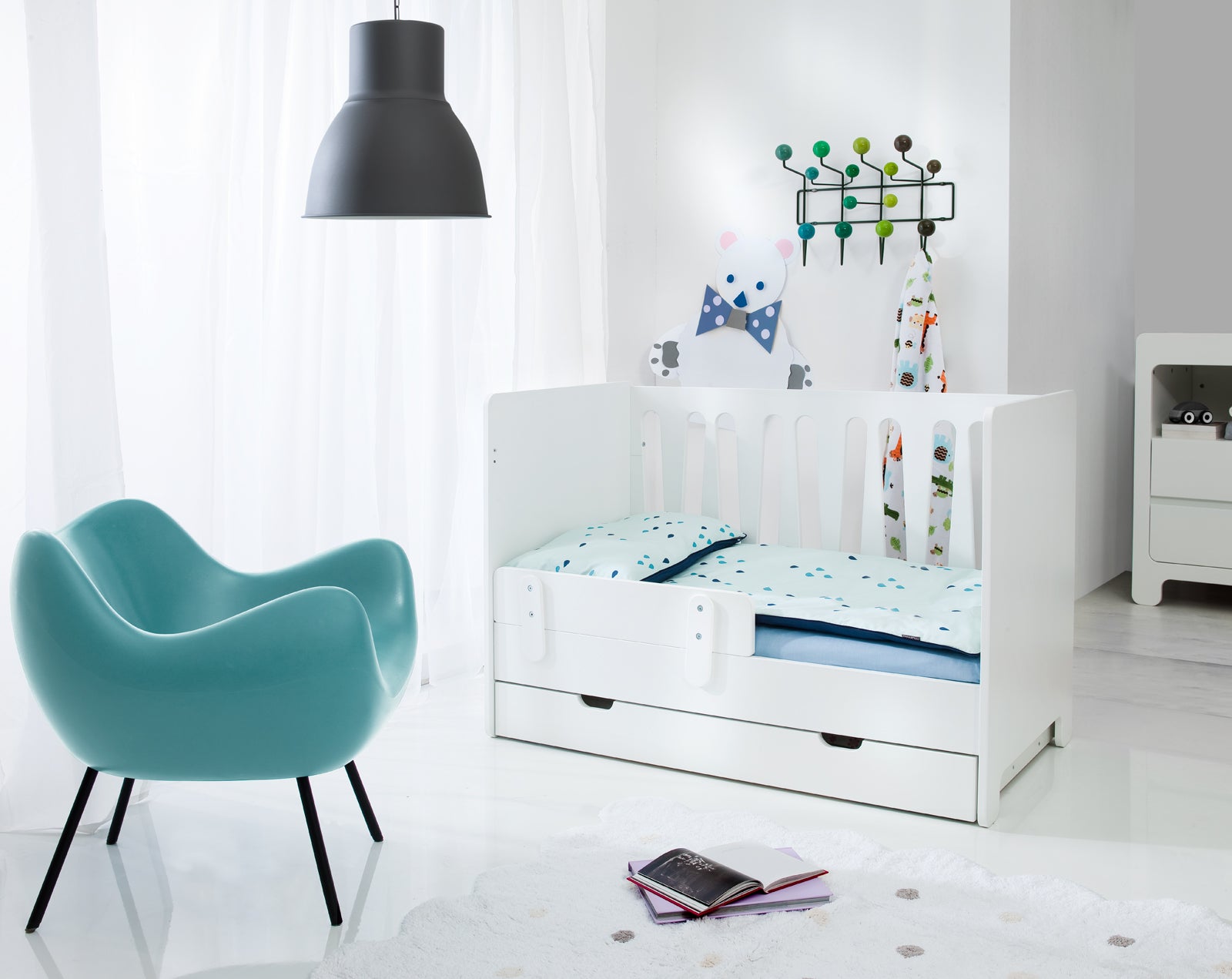 Gulta MUNI 140x70 cm balts - N1 Home