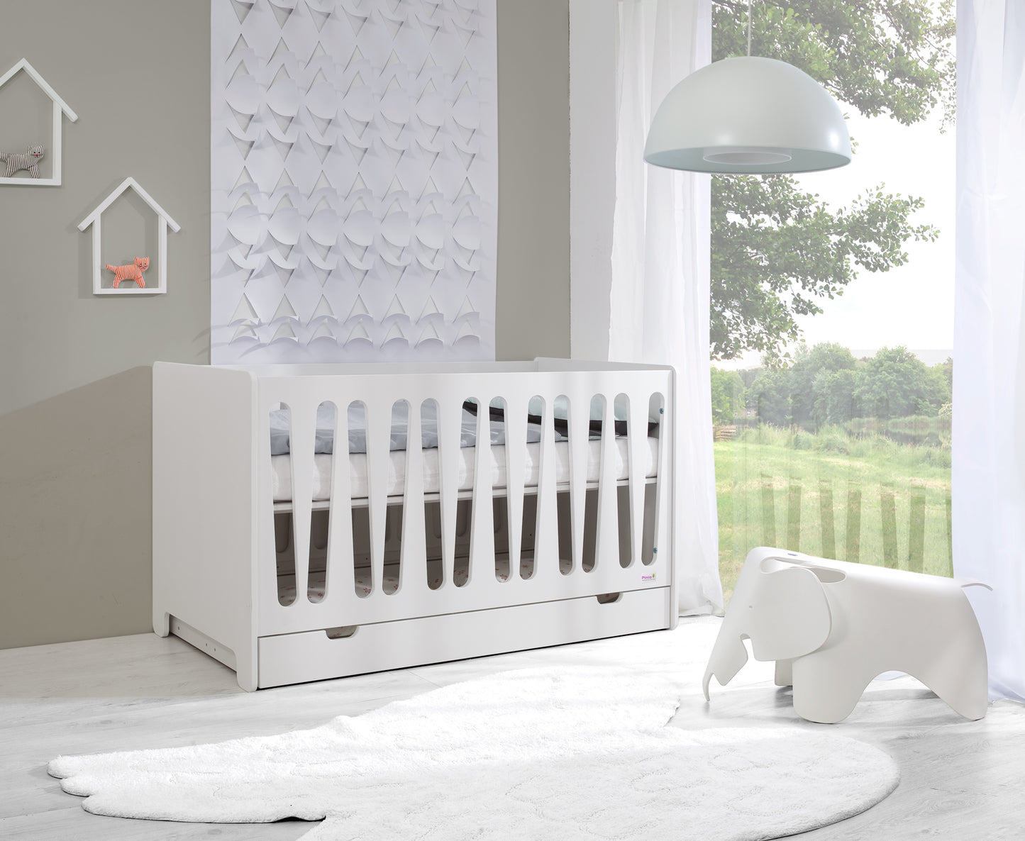 Gulta MUNI 140x70 cm balts - N1 Home