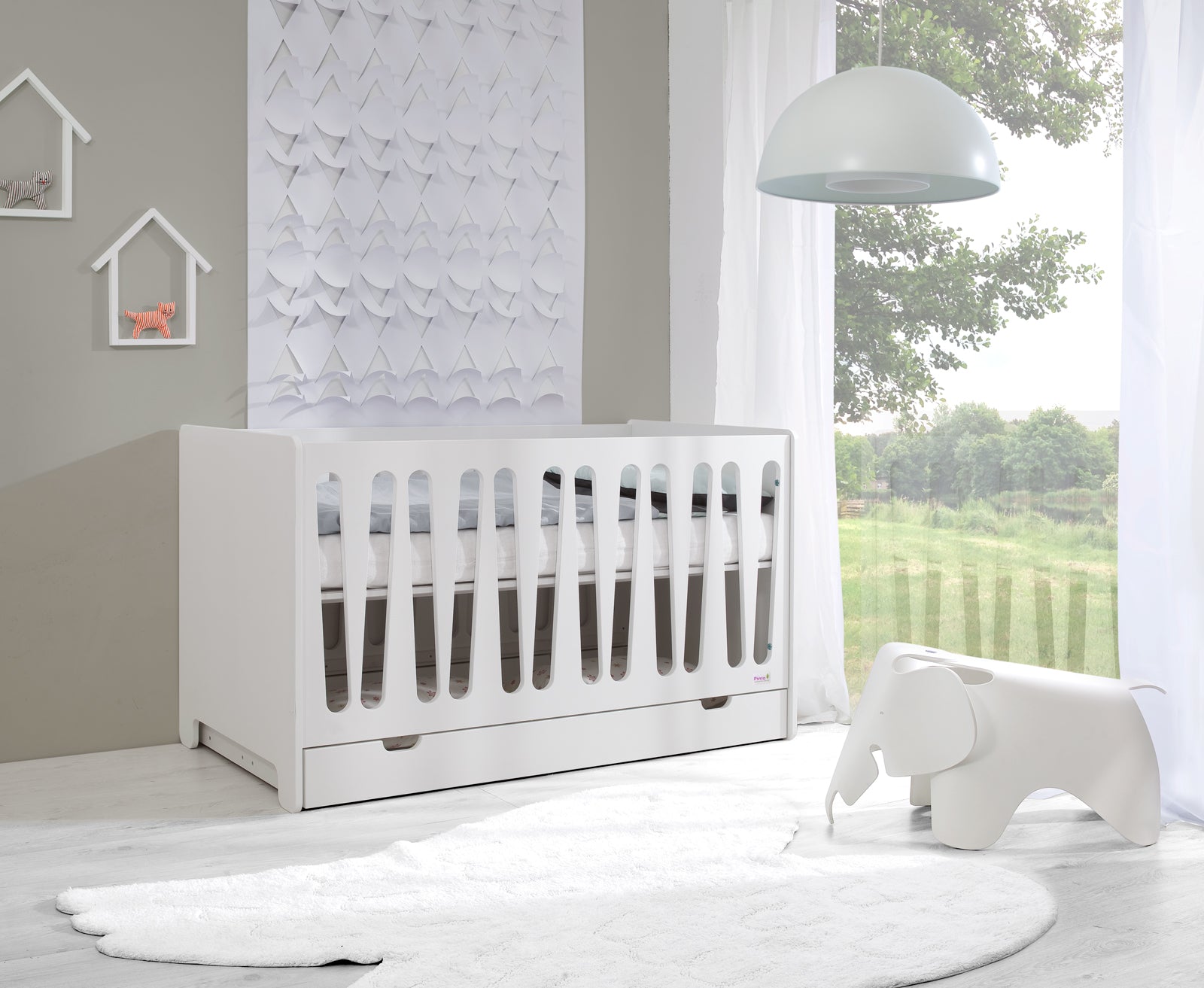 Gulta MUNI 140x70 cm balts - N1 Home