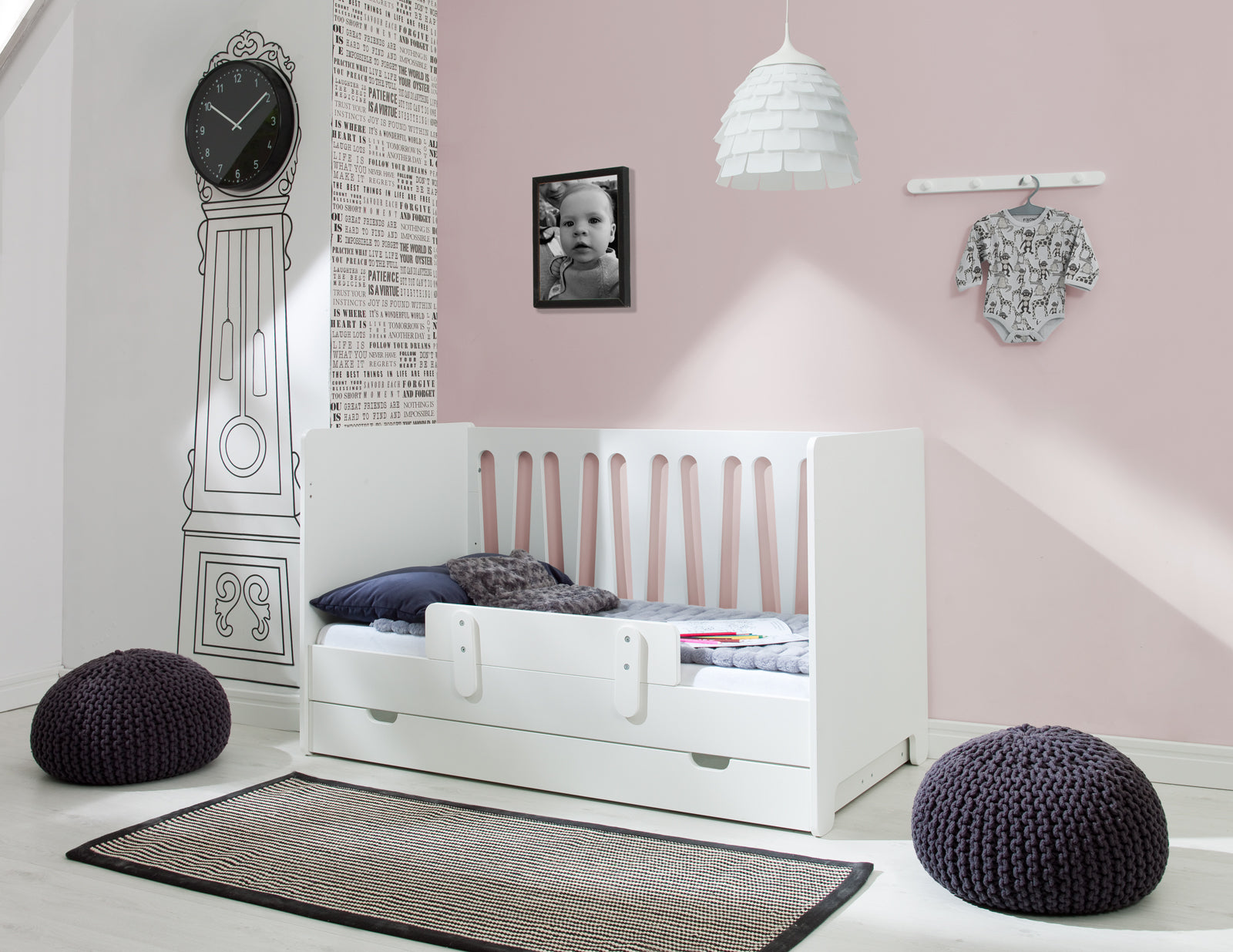 Gulta MUNI 140x70 cm balts - N1 Home