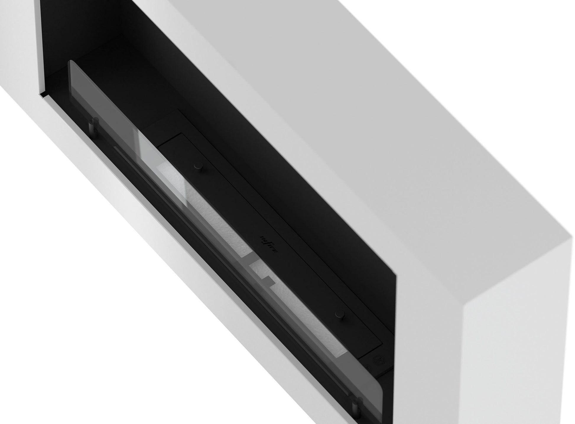 Biokamīns Mura 80/56/16;100/56/16/120/56/16 cm balts - N1 Home