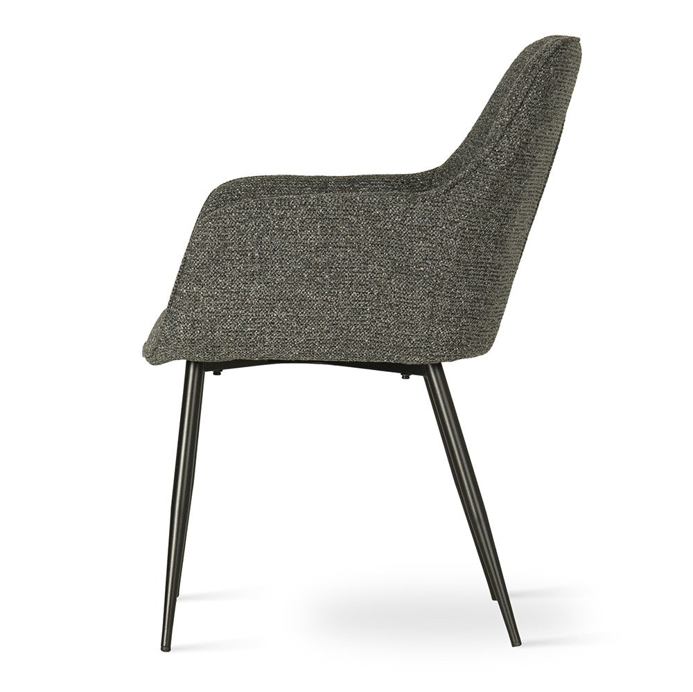 Krēsls Nan 62/58/85 cm tumši pelēks - N1 Home