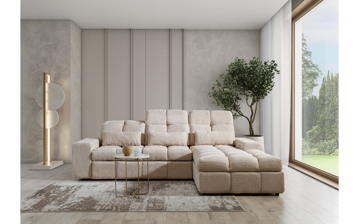 Dīvāns MARSEILLE  labā puse 267/107/205 cm - N1 Home