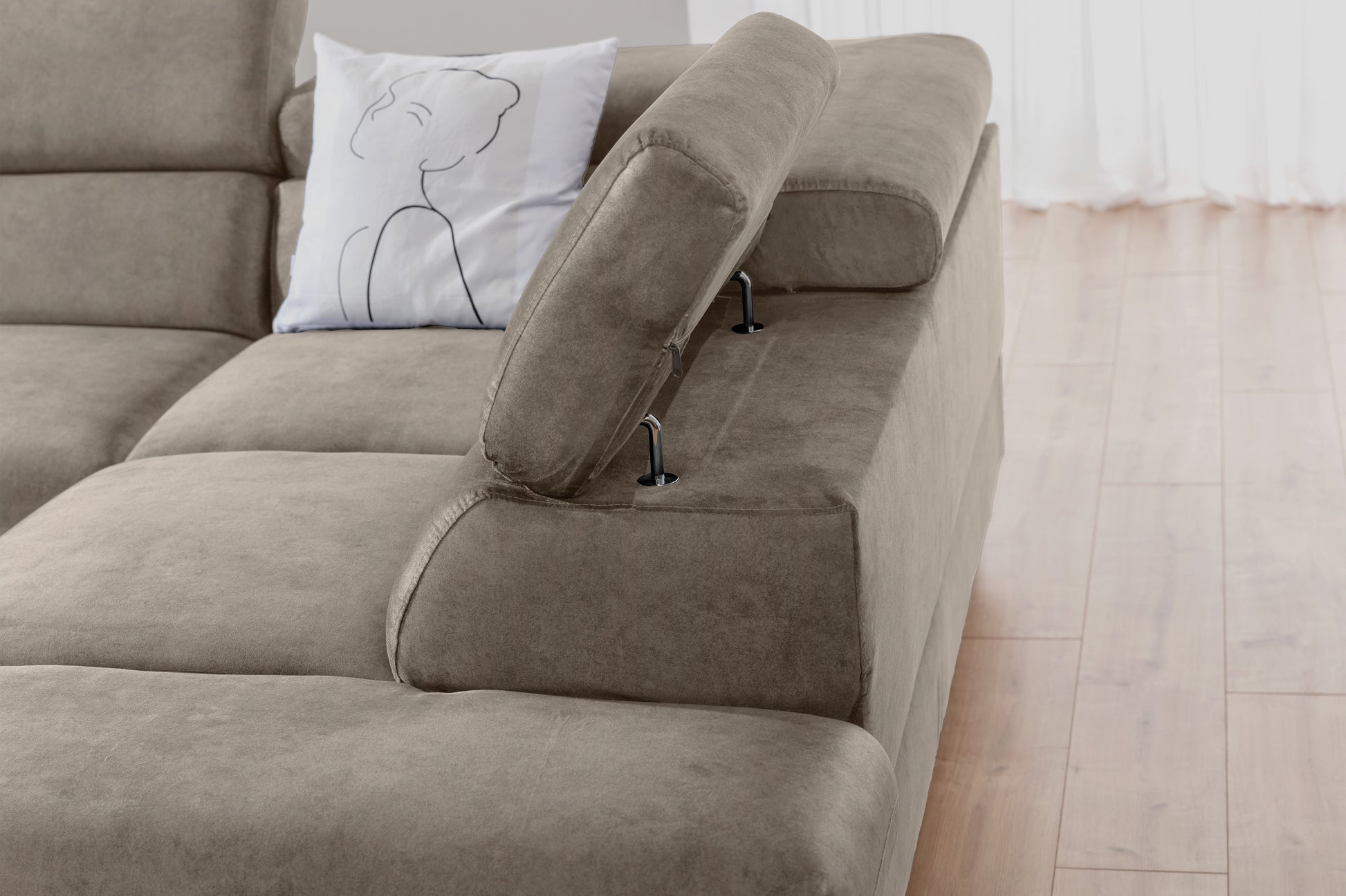 Dīvāns Zali 280/110/205 cm Castel 15 - N1 Home