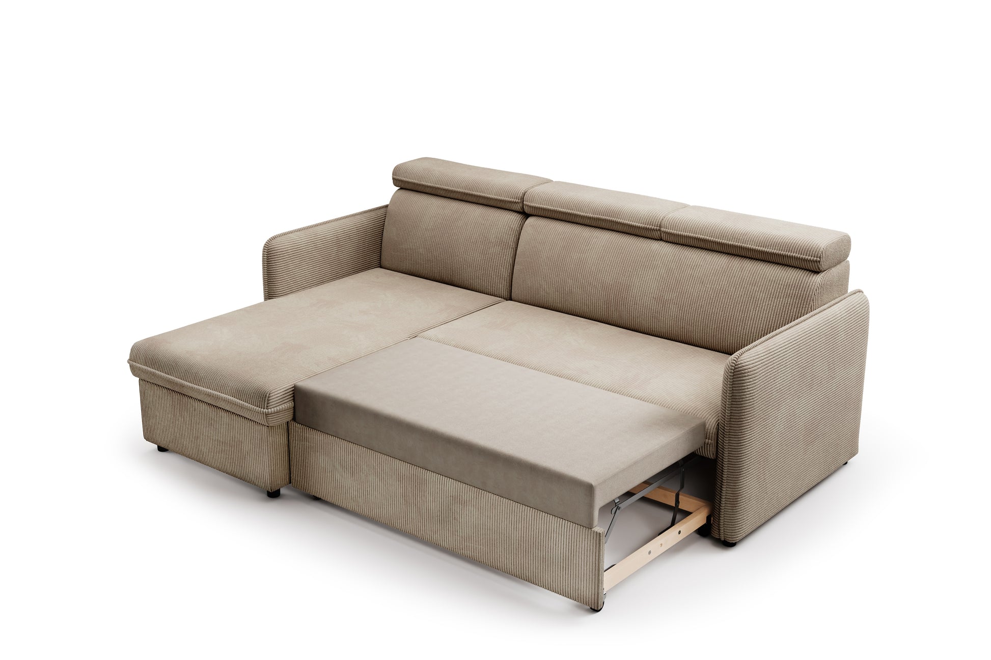 Dīvāns Barce 220/84/165 cm gaiši brūns - N1 Home