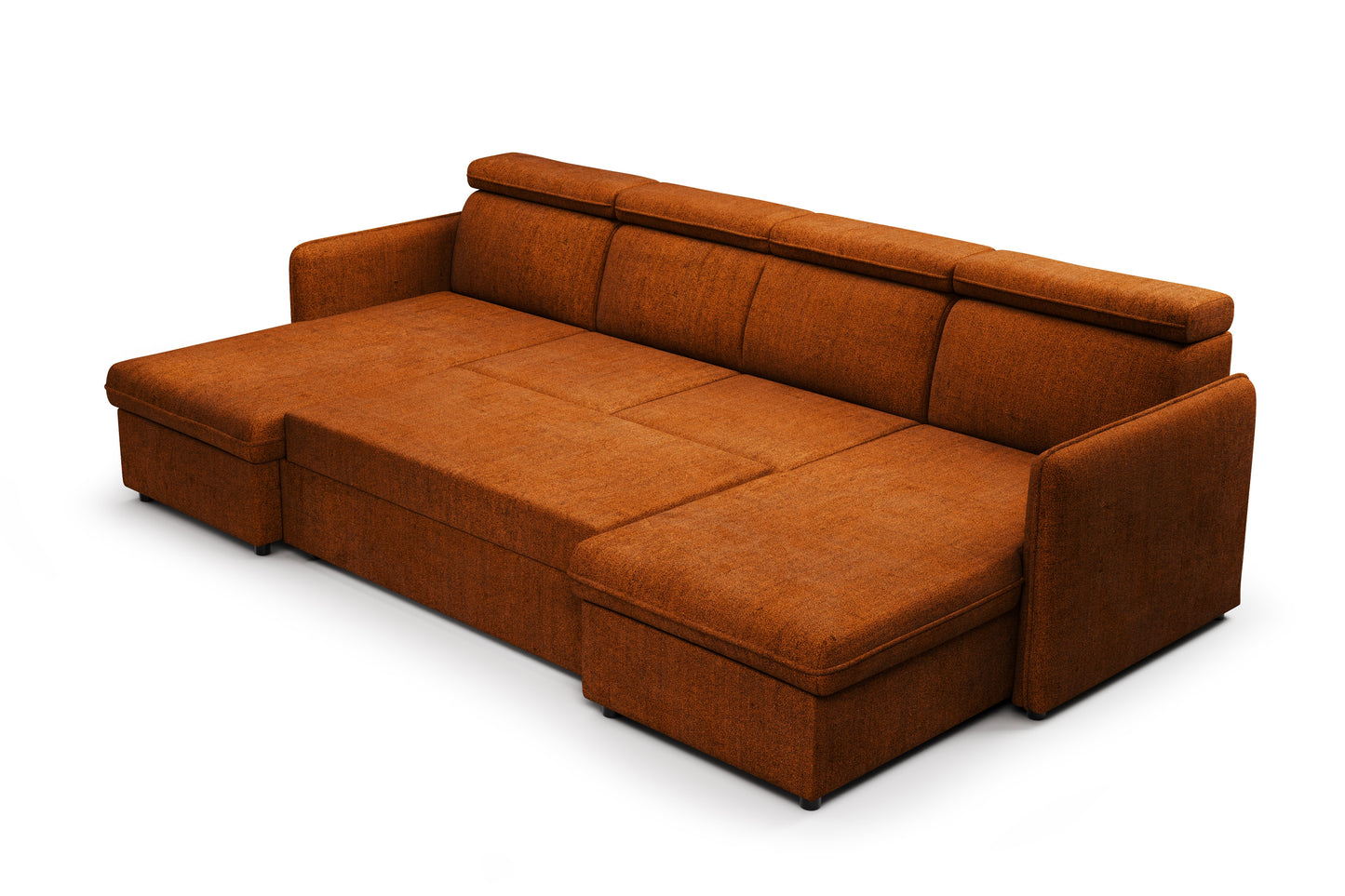 Dīvāns Barce 280/94/165 cm terrakots - N1 Home