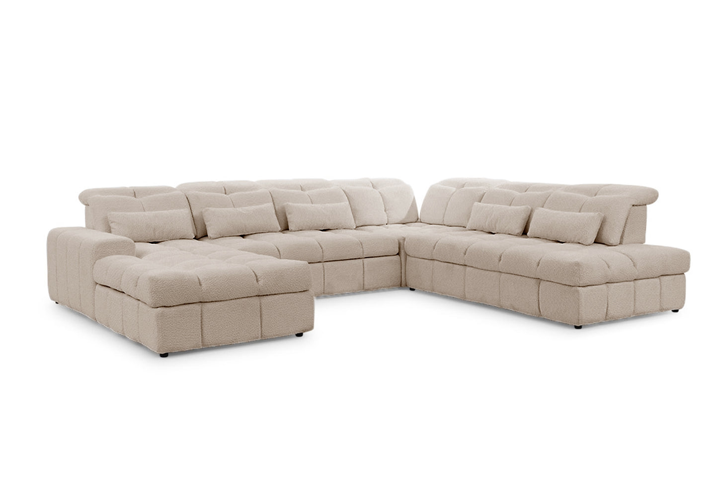 Dīvāns Marseille U II 342/107/205-208 cm Catch me 2 - N1 Home