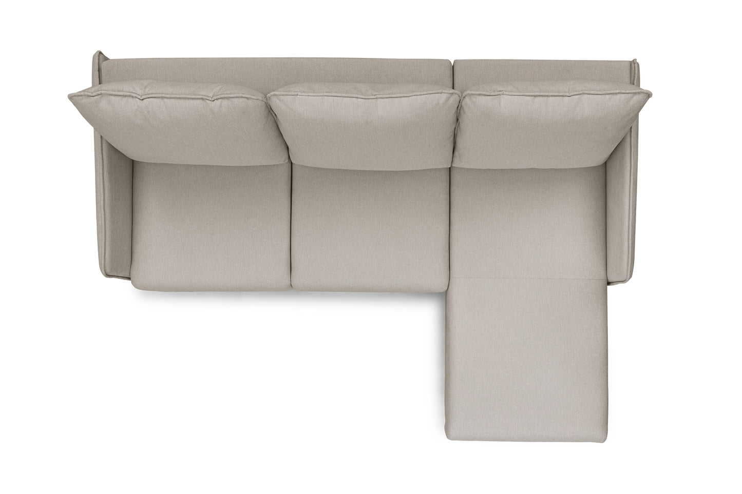 Dīvāns Tai 222/95/161 cm Loft 02/zelts kājas - N1 Home