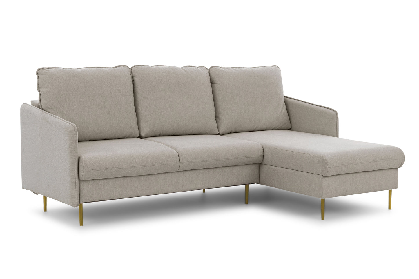 Dīvāns Tai 222/95/161 cm Loft 02/zelts kājas - N1 Home