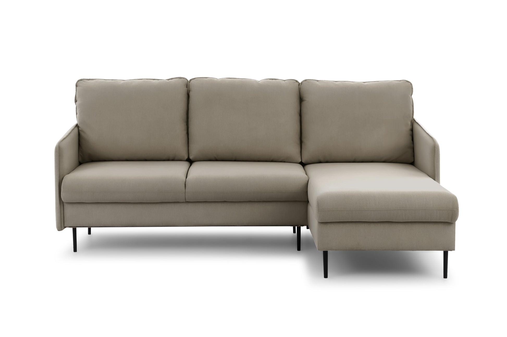 Dīvāns Tai 222/95/161 cm Velluto 3/melnas kājas - N1 Home