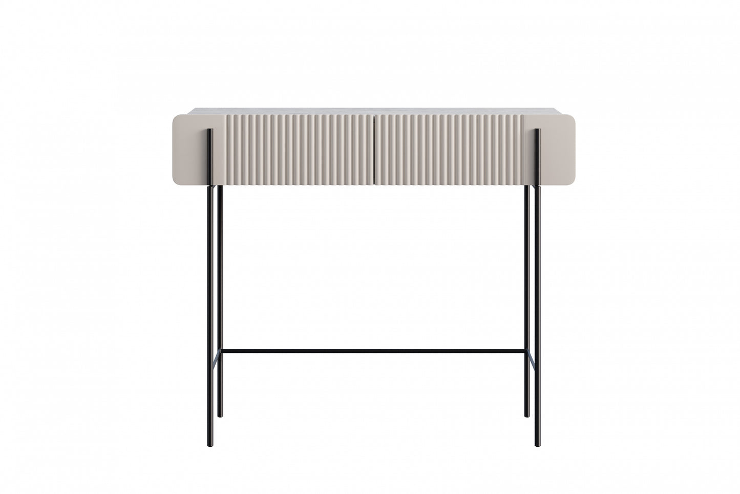 Konsole Dersi 100/85/42 cm kašmirs/melns - N1 Home