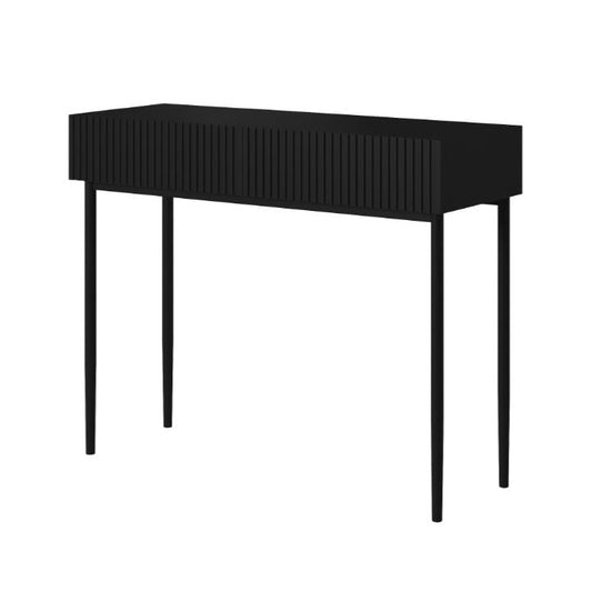 AUSTIN rakstāmgalds/konsole 100/82/41 melns/melnas kājas - N1 Home
