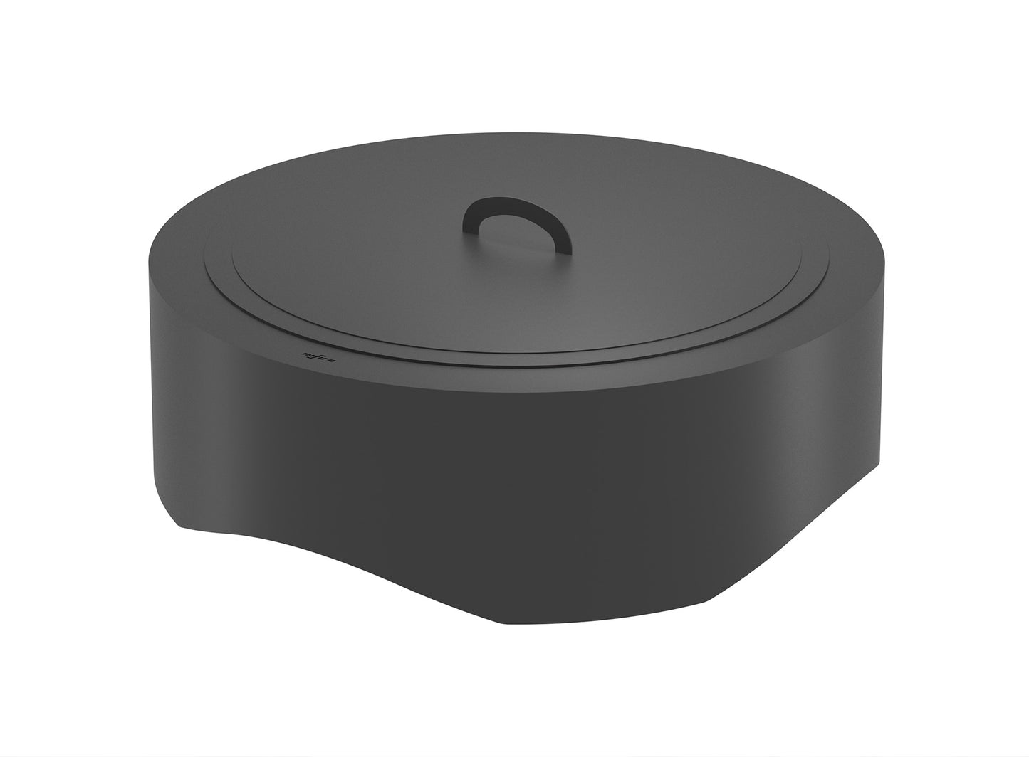 Dārza kamīns Blans Round 70/30; 100/30 cm melns - N1 Home