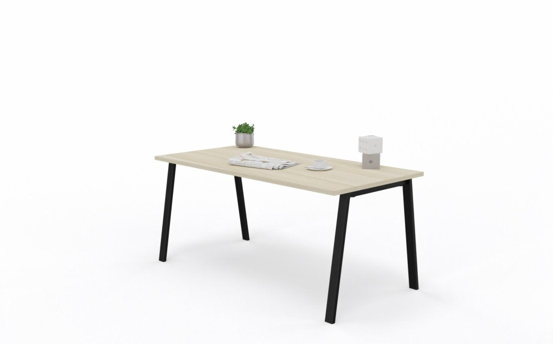 Galds Opit-Lite II A 120-160/70/74 cm Amerikāņu ozols STD14/ Netīri rozā M09 - N1 Home