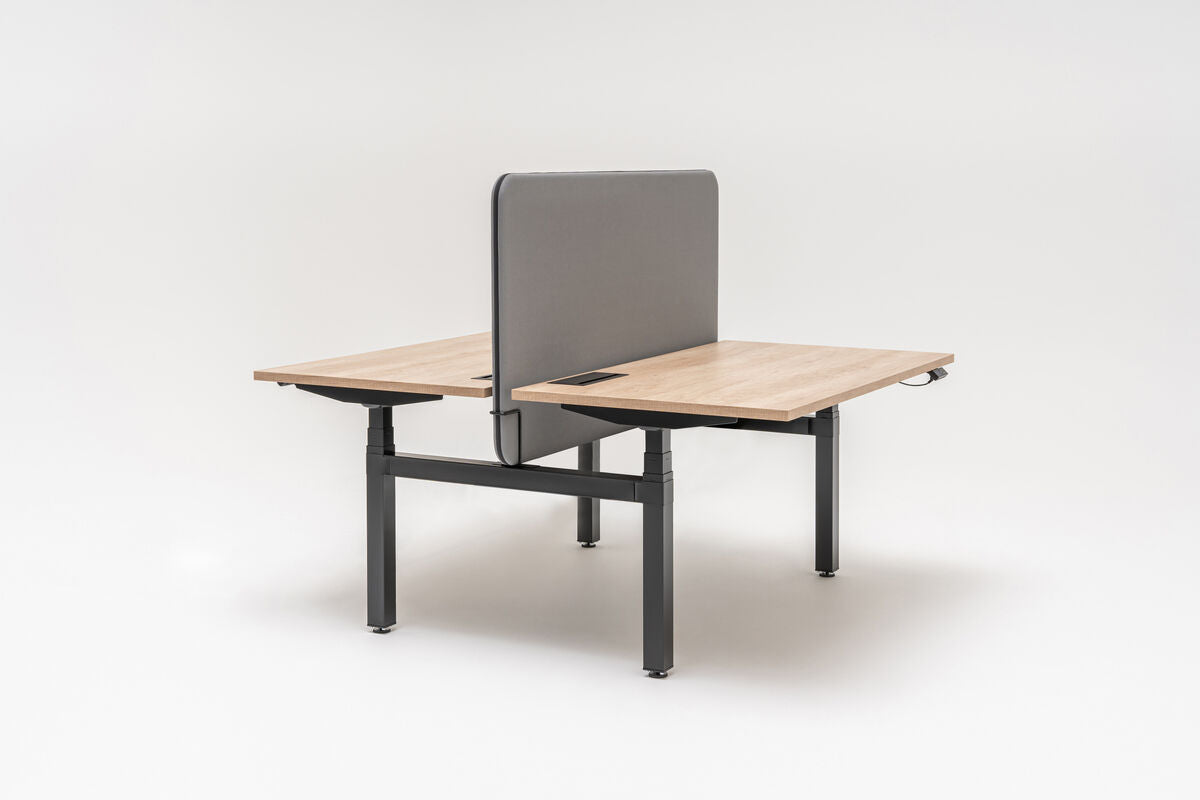 Galds Trok 120/149/70-120 cm melns - N1 Home