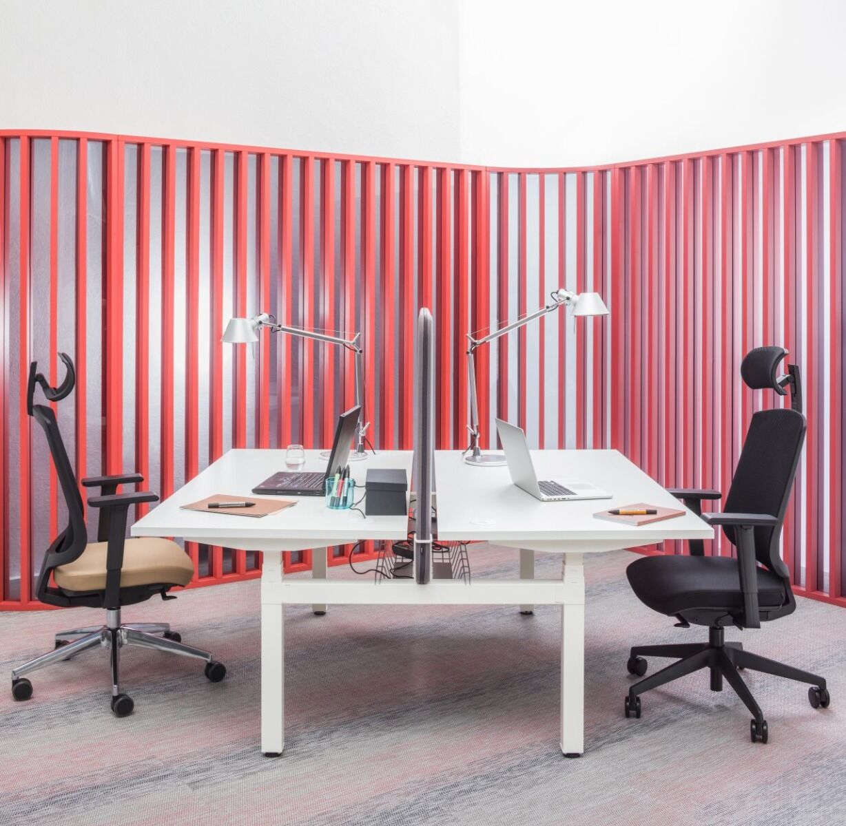 Galds Trok 120/149/70-120 cm melns - N1 Home