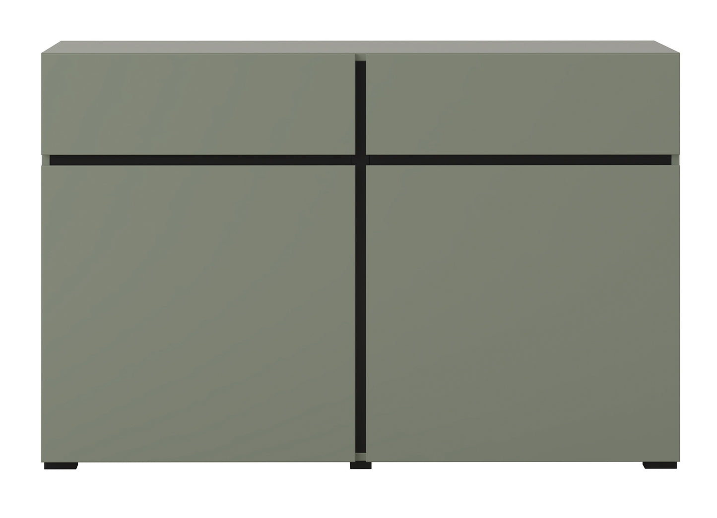 Kumode Kruzat 119/78/40 cm zaļs - N1 Home