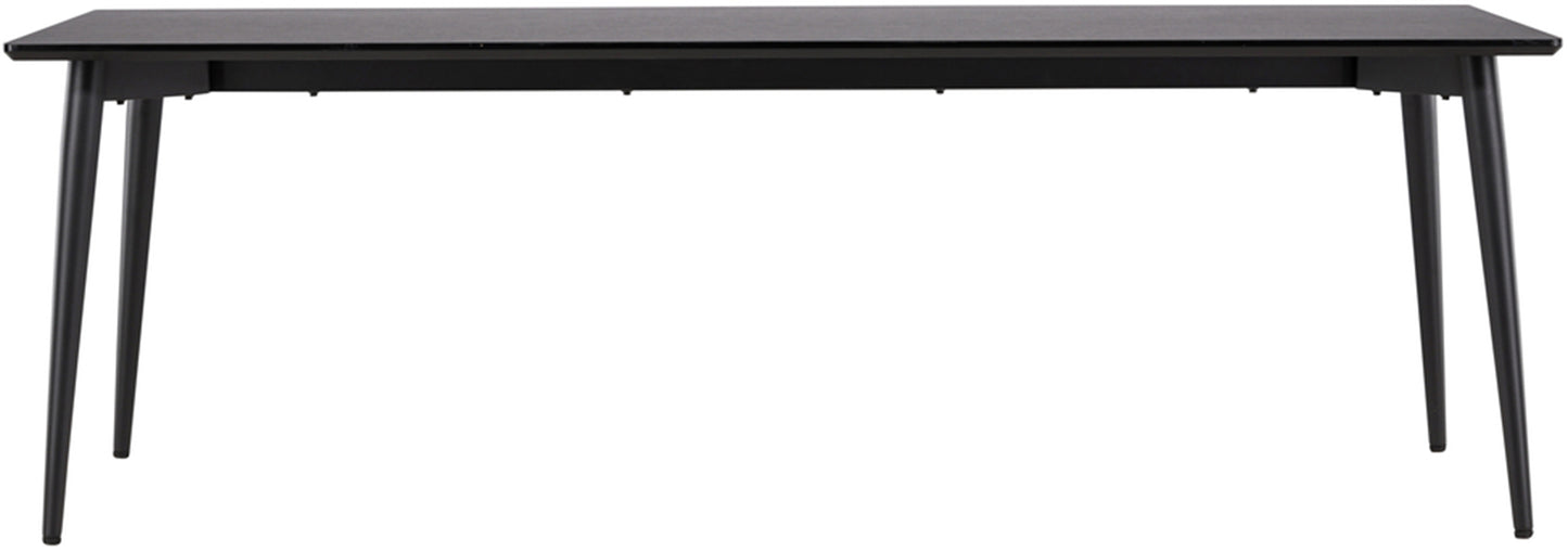 Galds Skalli 75/230/72 cm melns - N1 Home