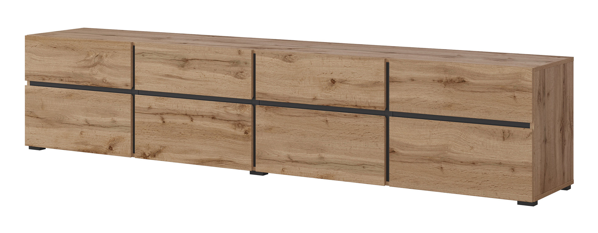 Kumode Kruzat 48/224/40 cm Votan ozols - N1 Home