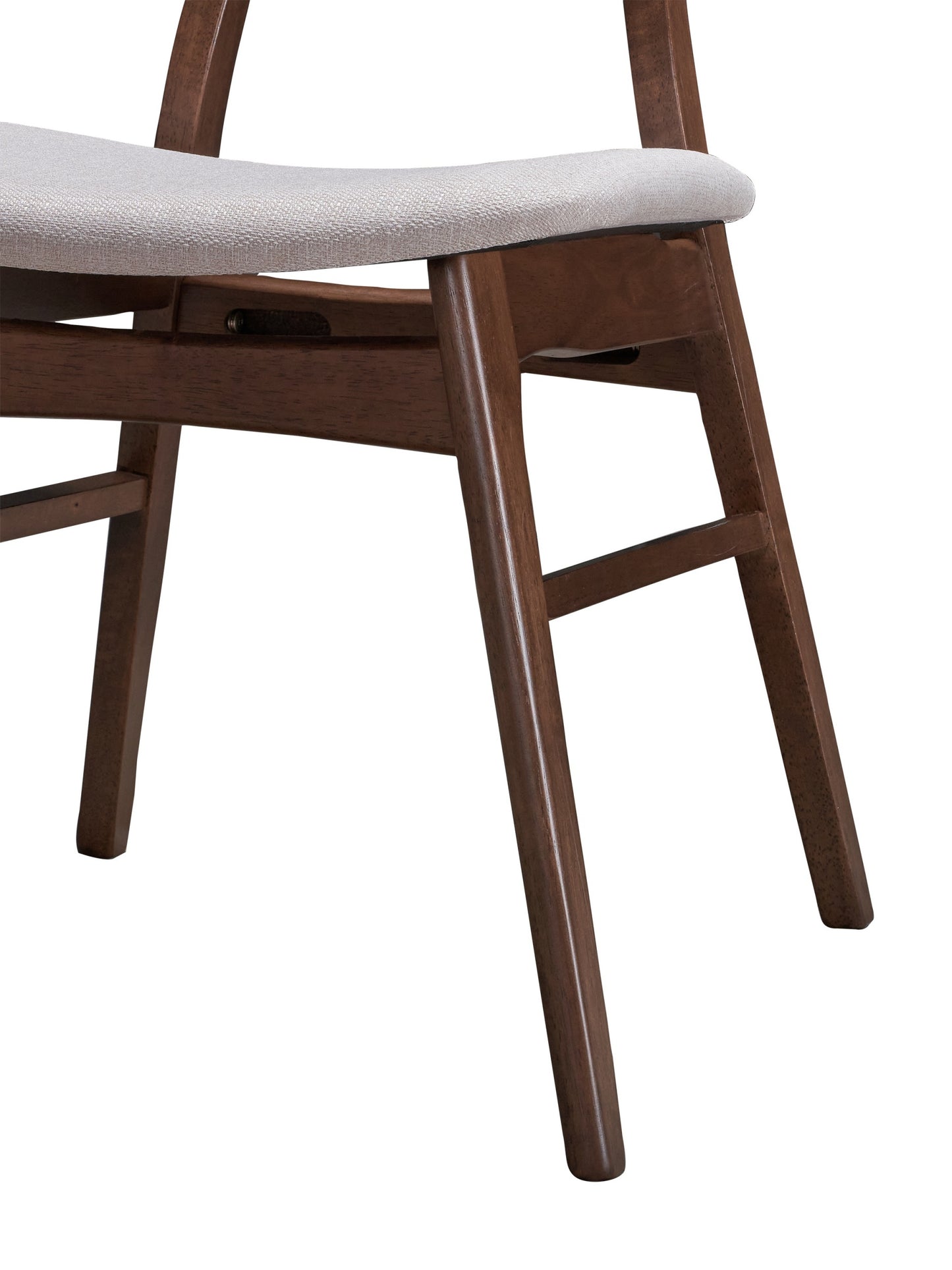 Krēsls Gudli 77/49/52 cm rieksts/bēšs - N1 Home