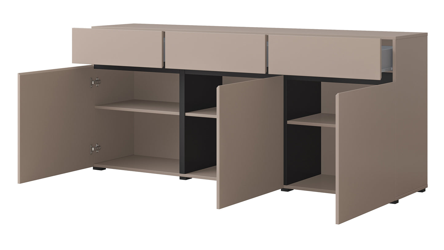 Kumode Kruzat 180/78/40 cm bēšs - N1 Home