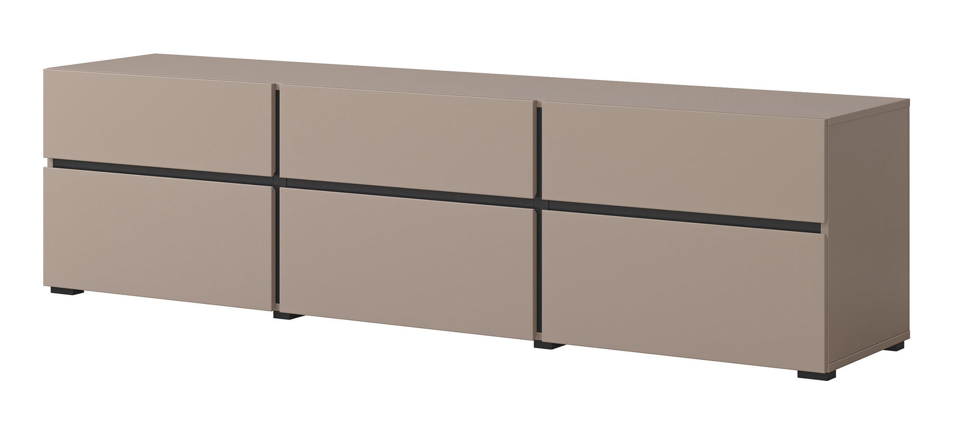 Kumode Kruzat 180/48/40 cm bēšs - N1 Home