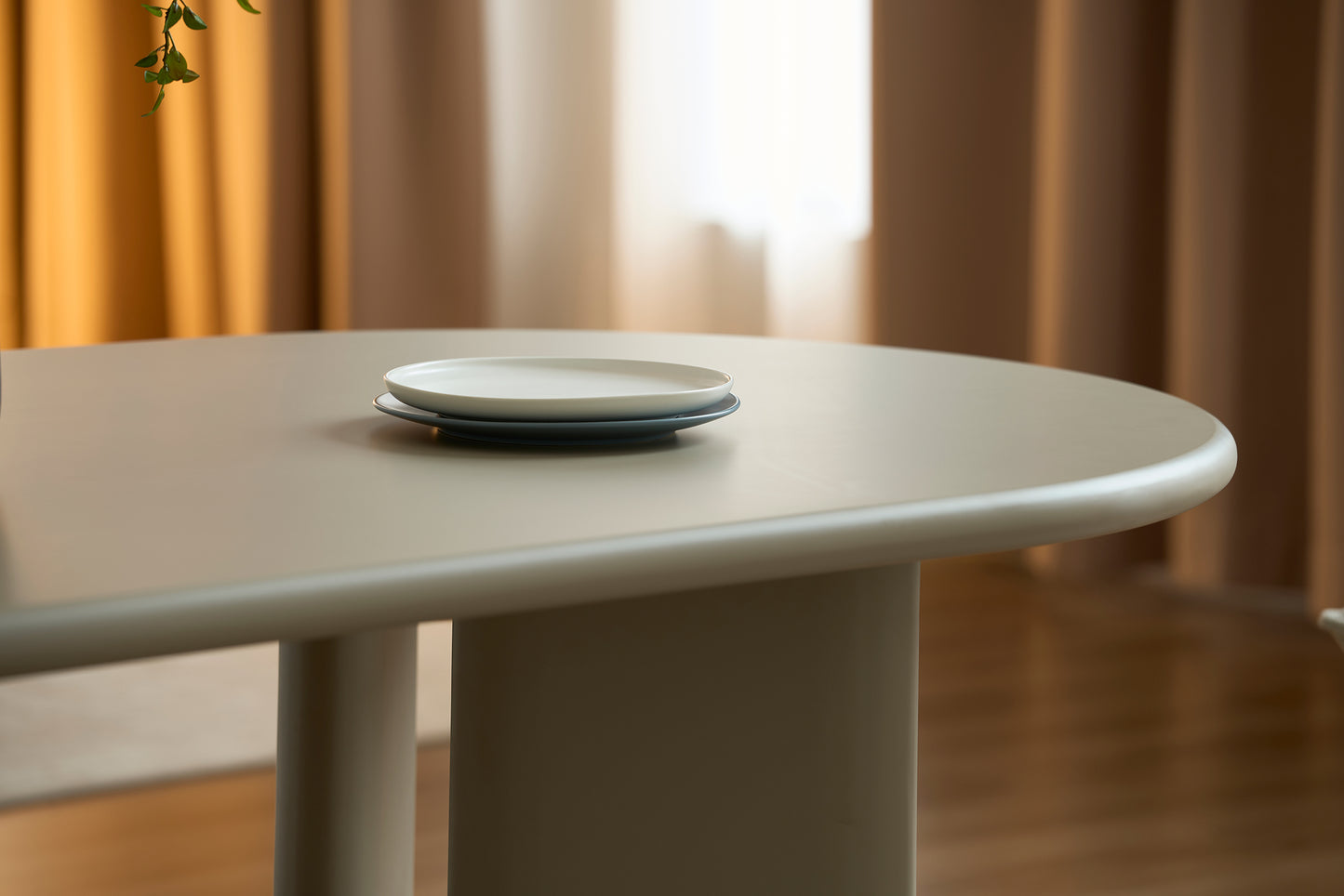 Galds Catis 200/90/75 cm matēts bēšs - N1 Home