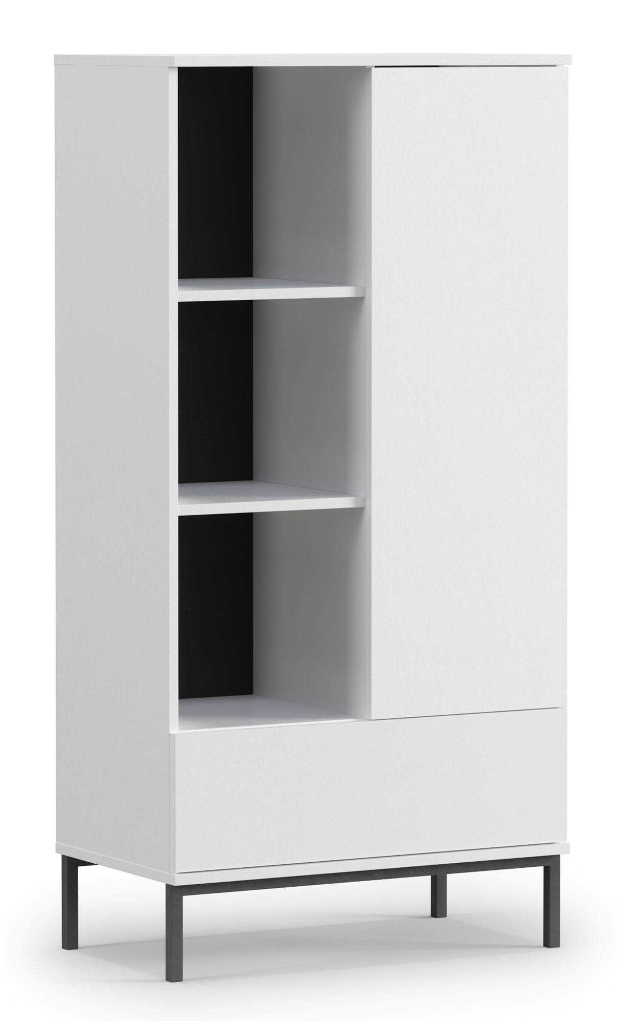 Skapis Polka 140/70/41 cm balts