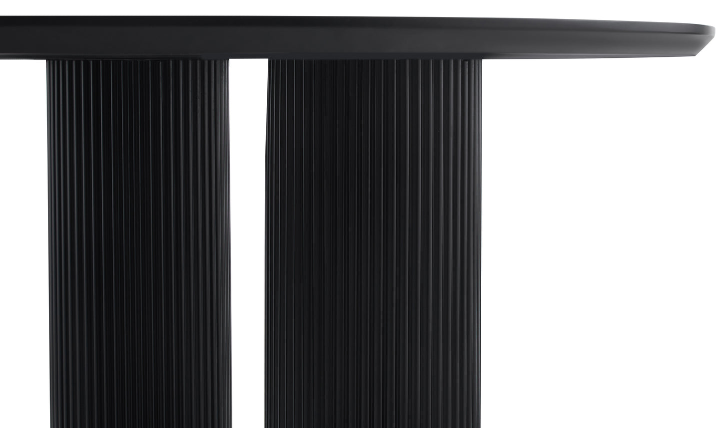 Galds Fasko 100/100/75 cm melns - N1 Home