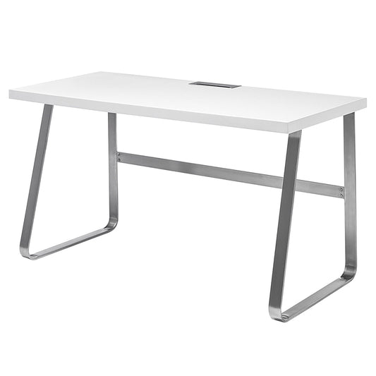 Galds Zilu 75/140/60 cm balts - N1 Home