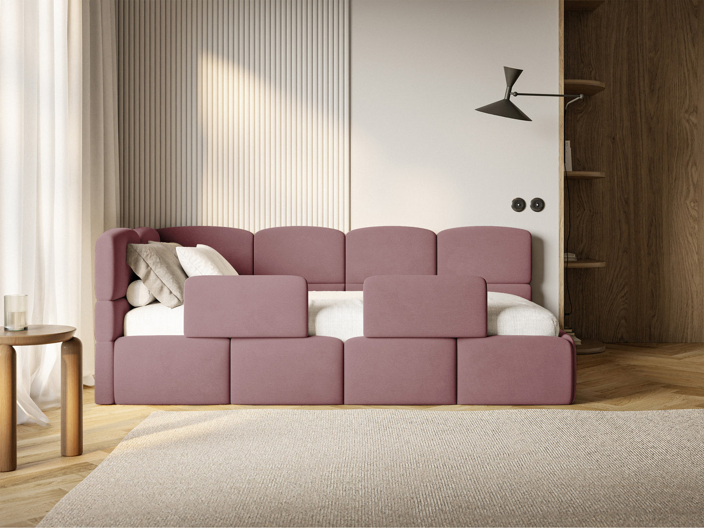 Gulra ar matraci Clod 220/88/110 cm Piano 20 - N1 Home