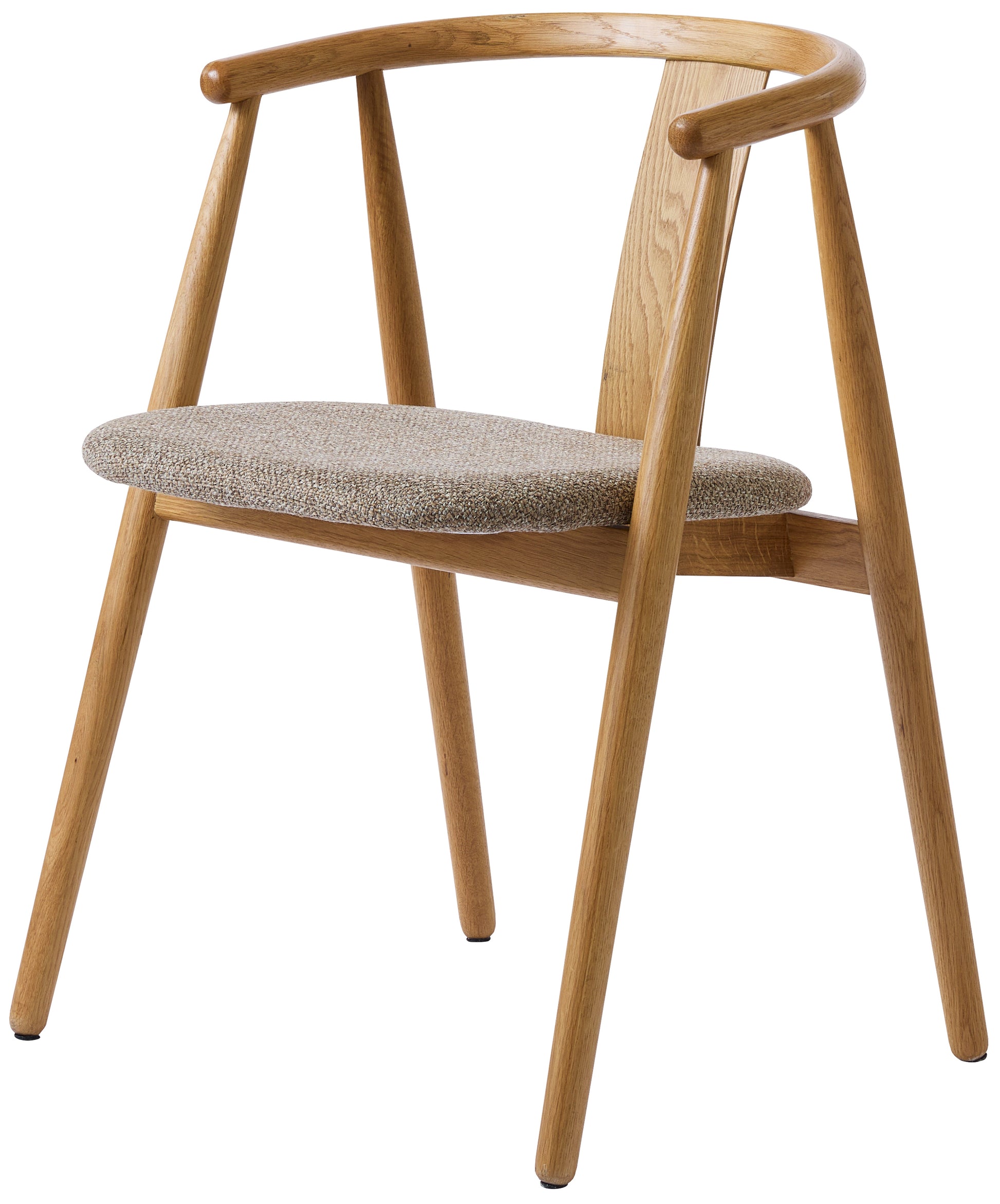 Krēsls Dabise 76/59/52 cm dabīgs ozols/pelēks - N1 Home