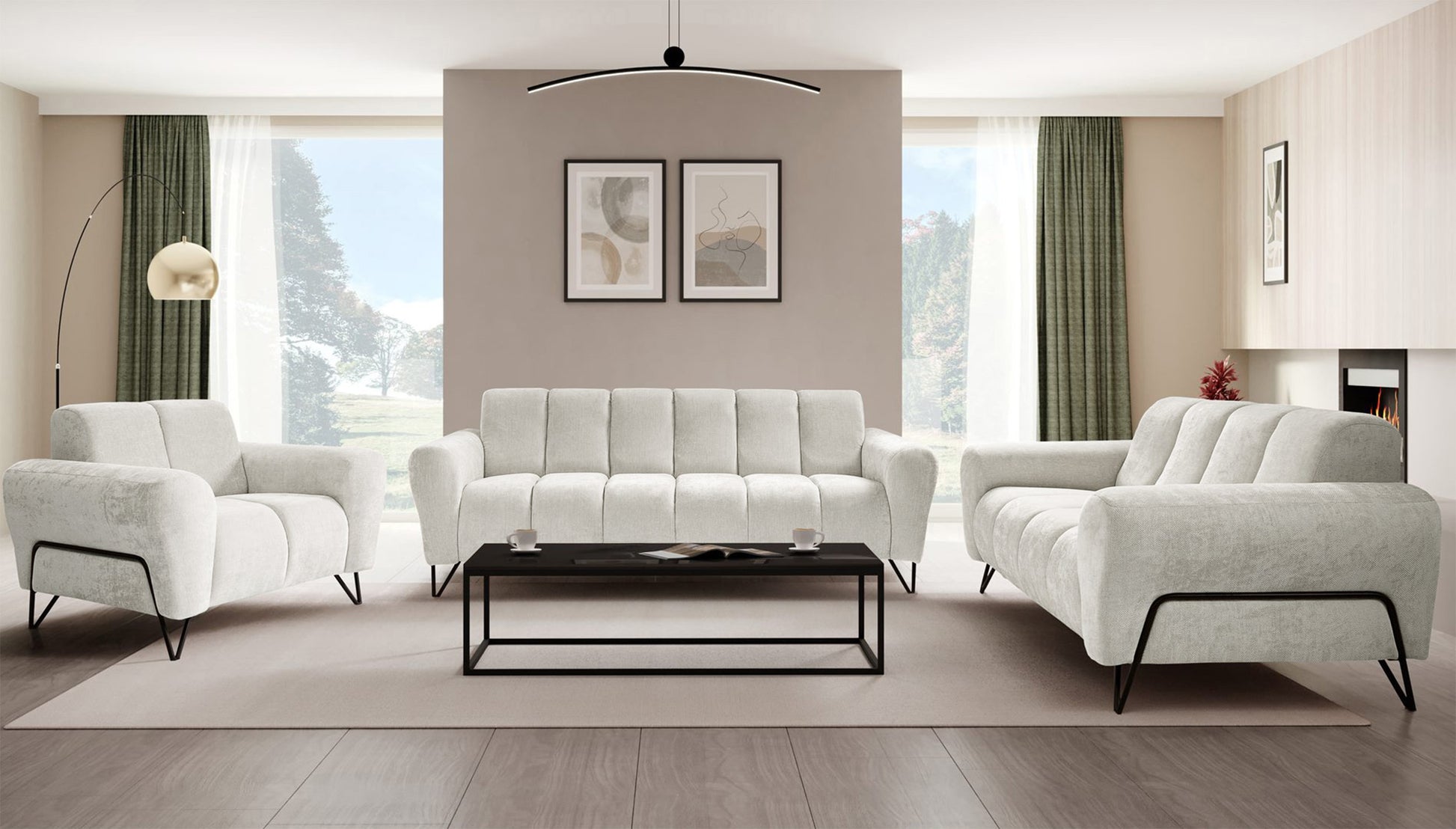 Krēsls Volio 45/83/100/98 cm Storm 02 - N1 Home