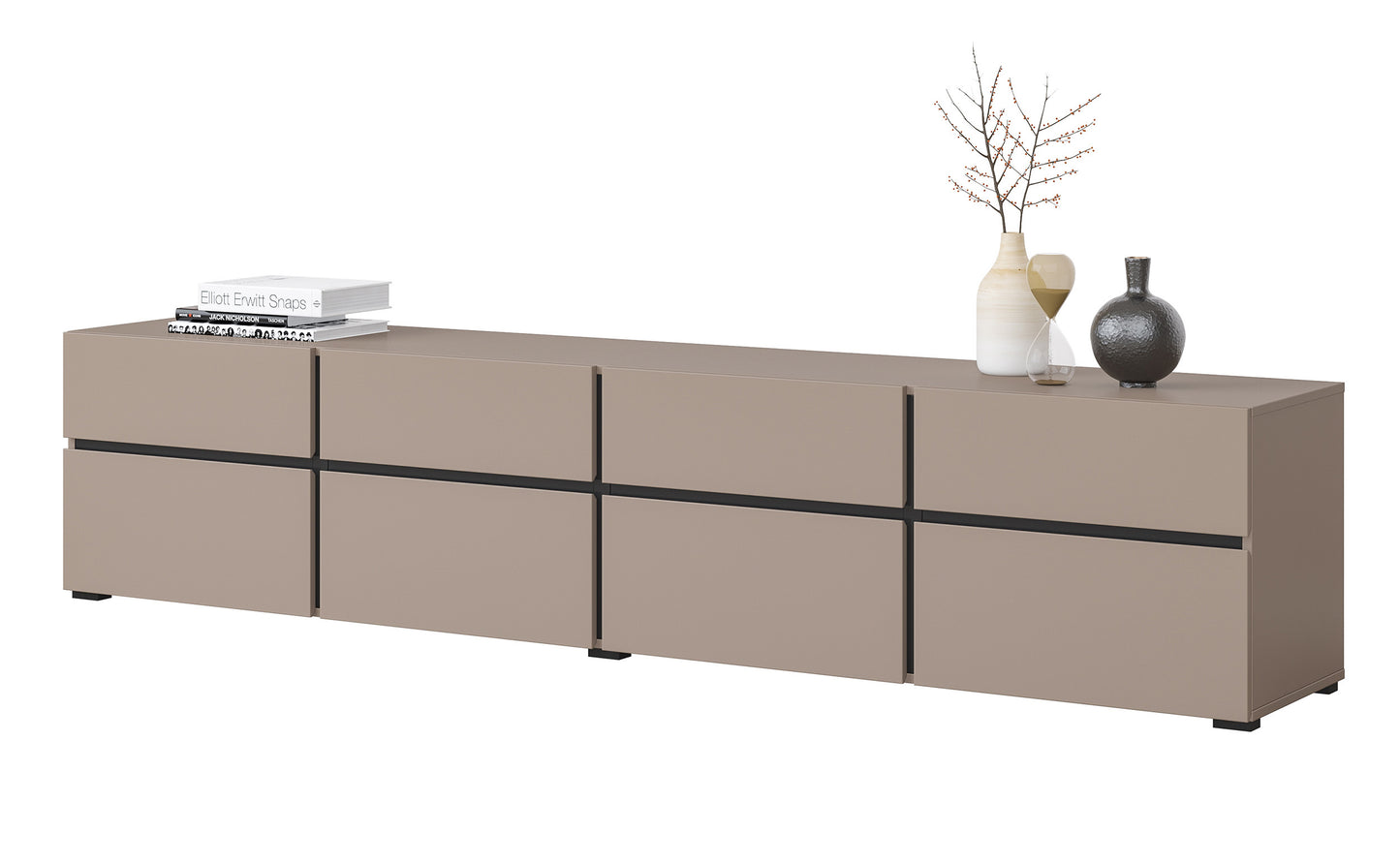 Kumode Kruzat 48/224/40 cm bēšs - N1 Home