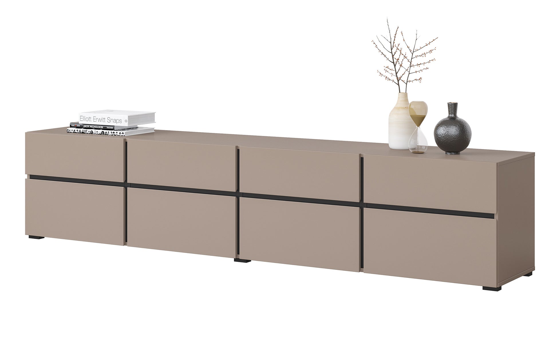 Kumode Kruzat 48/224/40 cm bēšs - N1 Home