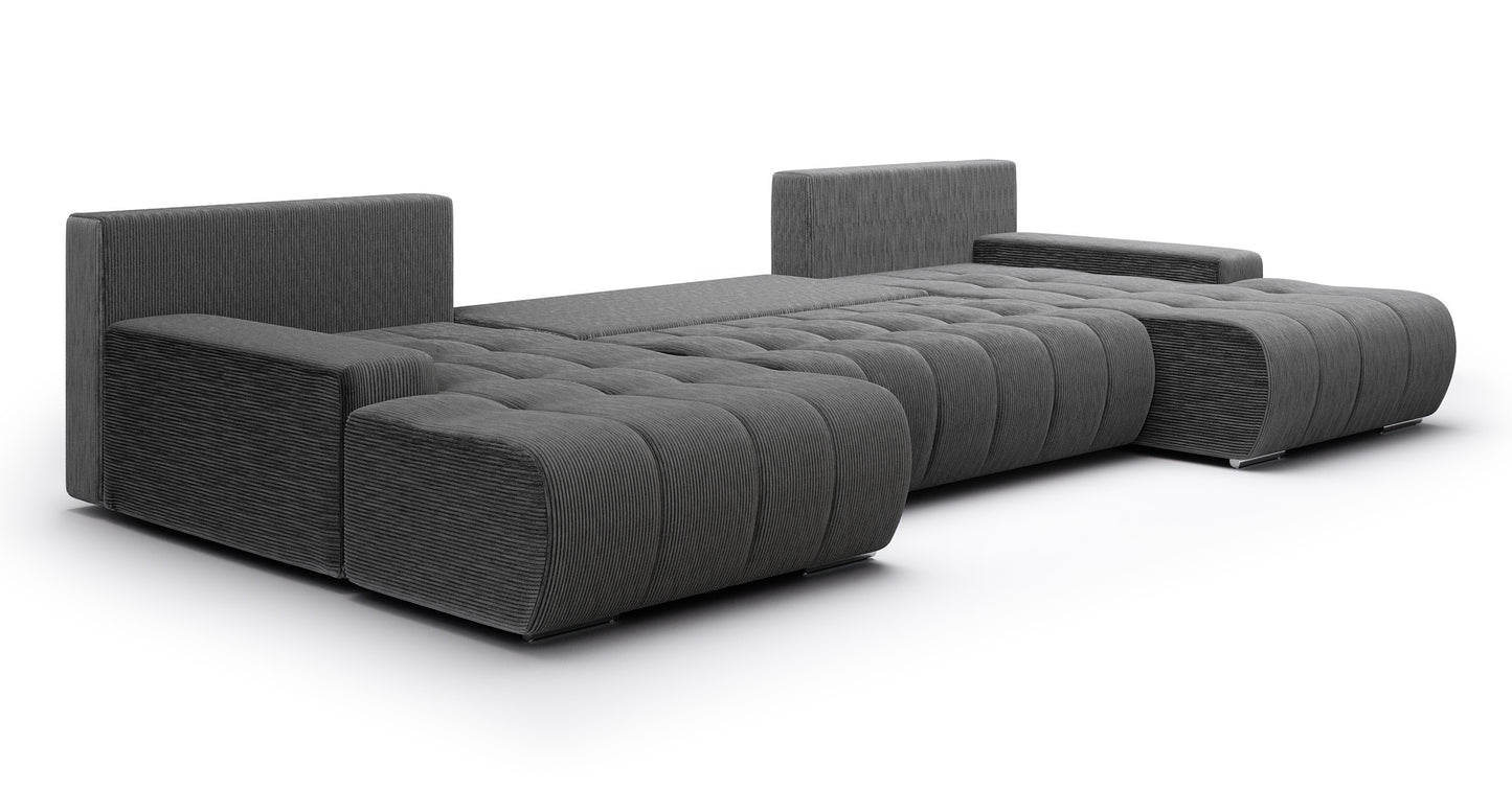 Dīvāns Magli U 85/350/185 cm Poso 60