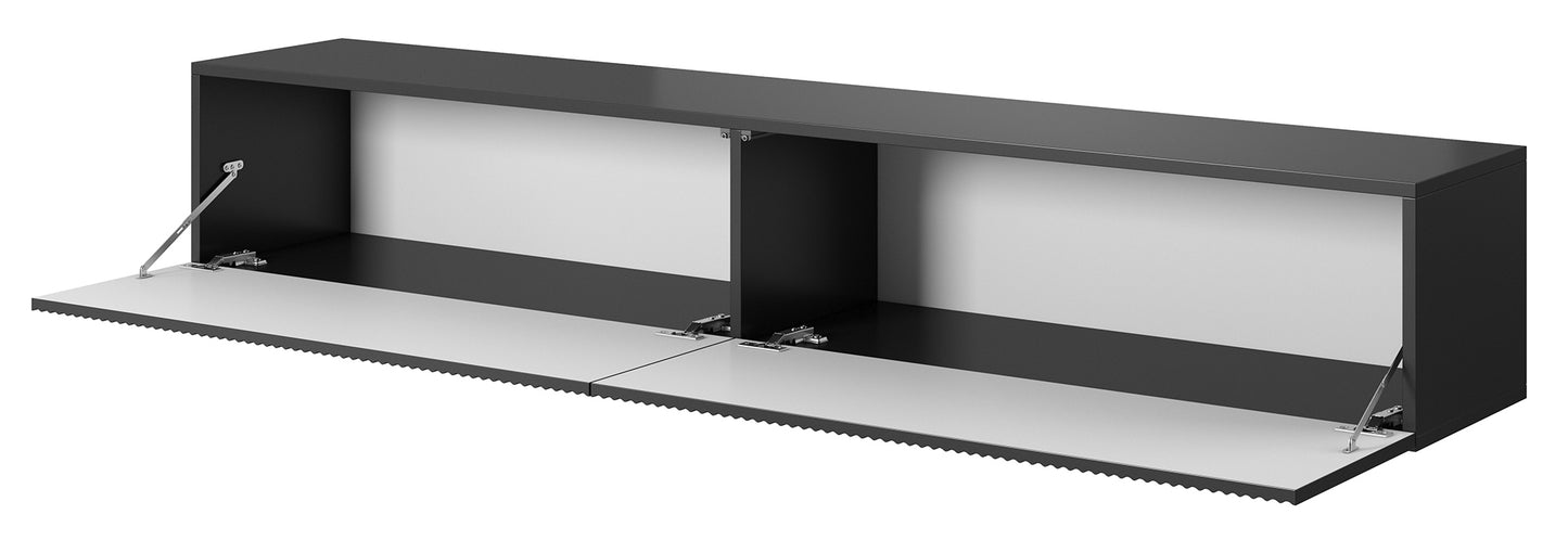 TV skapis Velda 175/28/31 cm melns