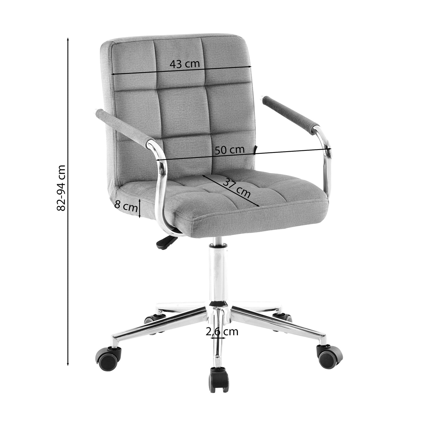 Krēsls Setr 82/43/37 cm rozā - N1 Home