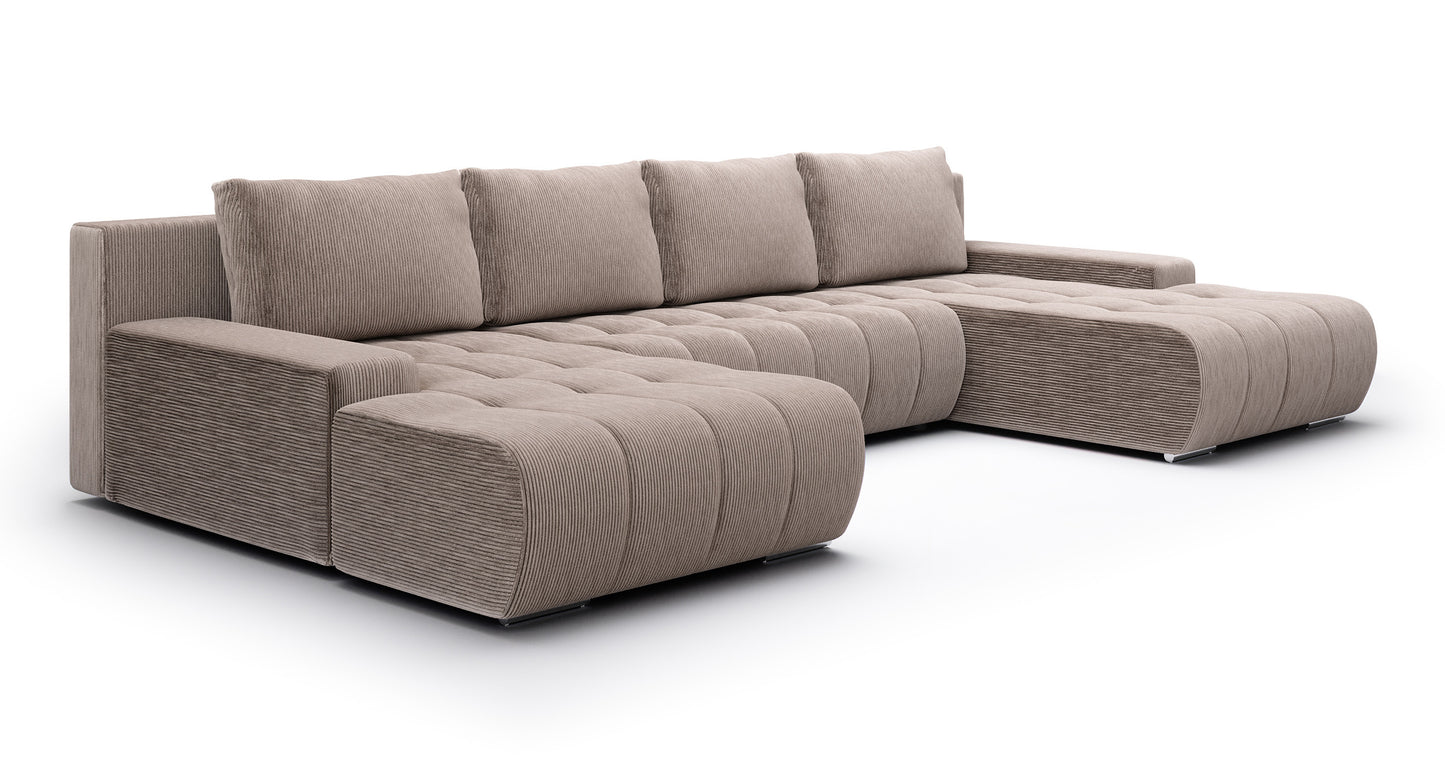 Dīvāns Magli U 85/350/185 cm Poso 02